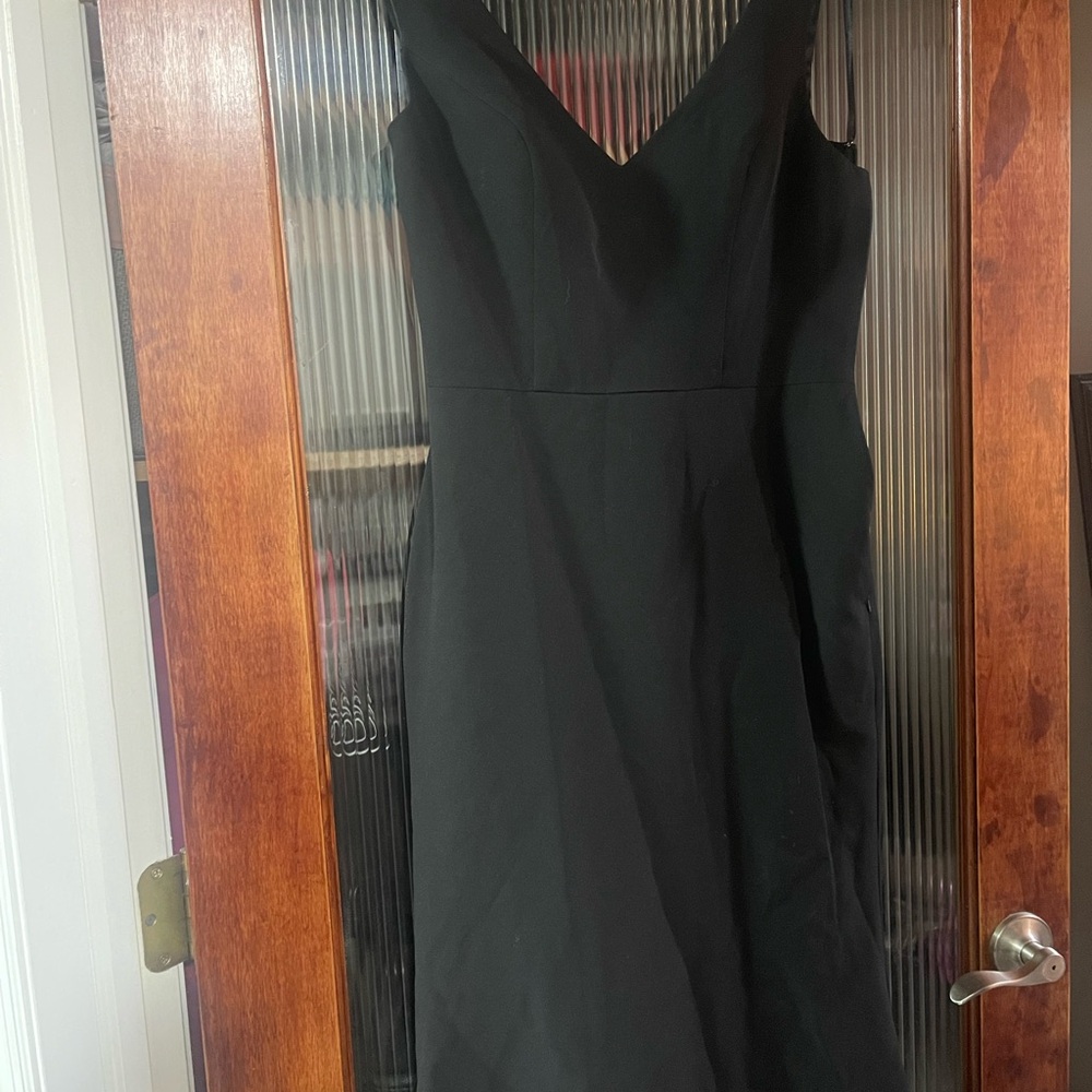 Revelry Dakota crepe dress